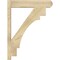 Ekena Millwork Merced Rough Sawn Craftsman Outlooker, Douglas Fir, 6"W x 26"D x 34"H OUT06X26X34MRC04RDF - alternate 3